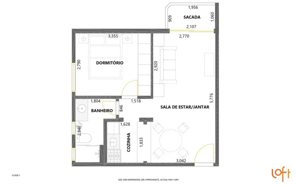 Foto 9 de Apartamento com 1 quarto à venda, 41m2 em Jardim América, São Paulo - SP