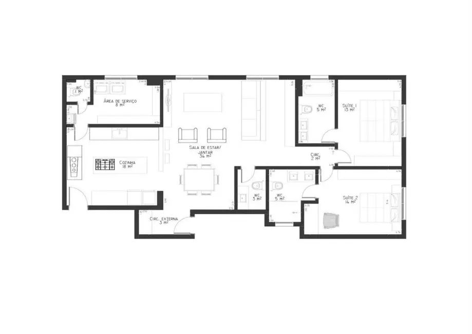 Foto 9 de Apartamento com 2 quartos à venda, 112m2 em Jardim América, São Paulo - SP