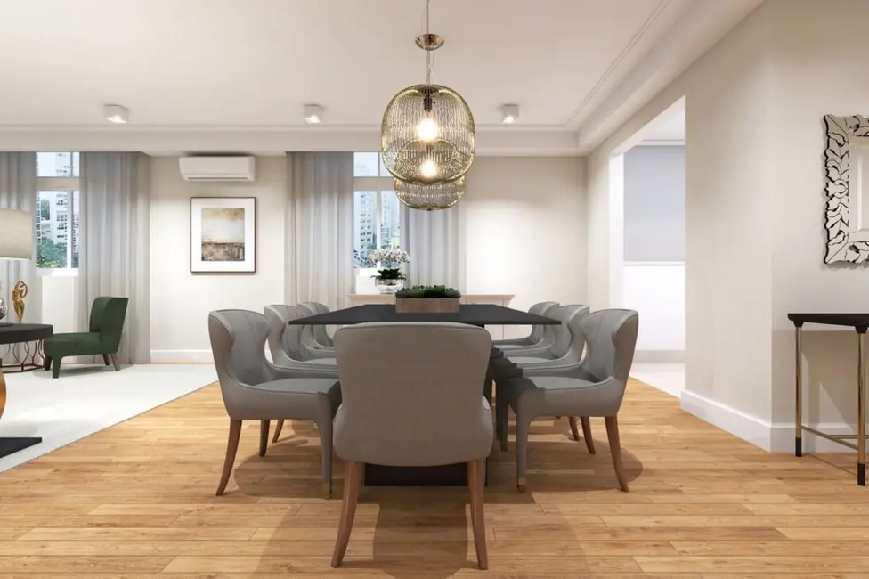 Foto 6 de Apartamento com 3 quartos à venda, 244m2 em Higienópolis, São Paulo - SP