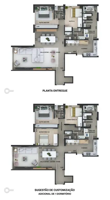 Apartamento com 3 quartos à venda, 132m2 em Higienópolis, São Paulo - SP - imagem 9 Foto 9 de Apartamento com 3 quartos à venda, 132m2 em Higienópolis, São Paulo - SP