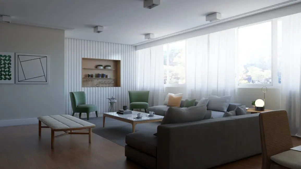 Apartamento com 3 quartos à venda, 212m2 em Higienópolis, São Paulo - SP - imagem 7 Foto 7 de Apartamento com 3 quartos à venda, 212m2 em Higienópolis, São Paulo - SP