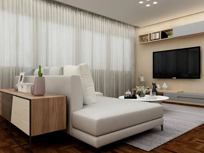 Apartamento com 3 quartos à venda, 124m2 em Vila Olímpia, São Paulo - SP - imagem 3 Foto 3 de Apartamento com 3 quartos à venda, 124m2 em Vila Olímpia, São Paulo - SP