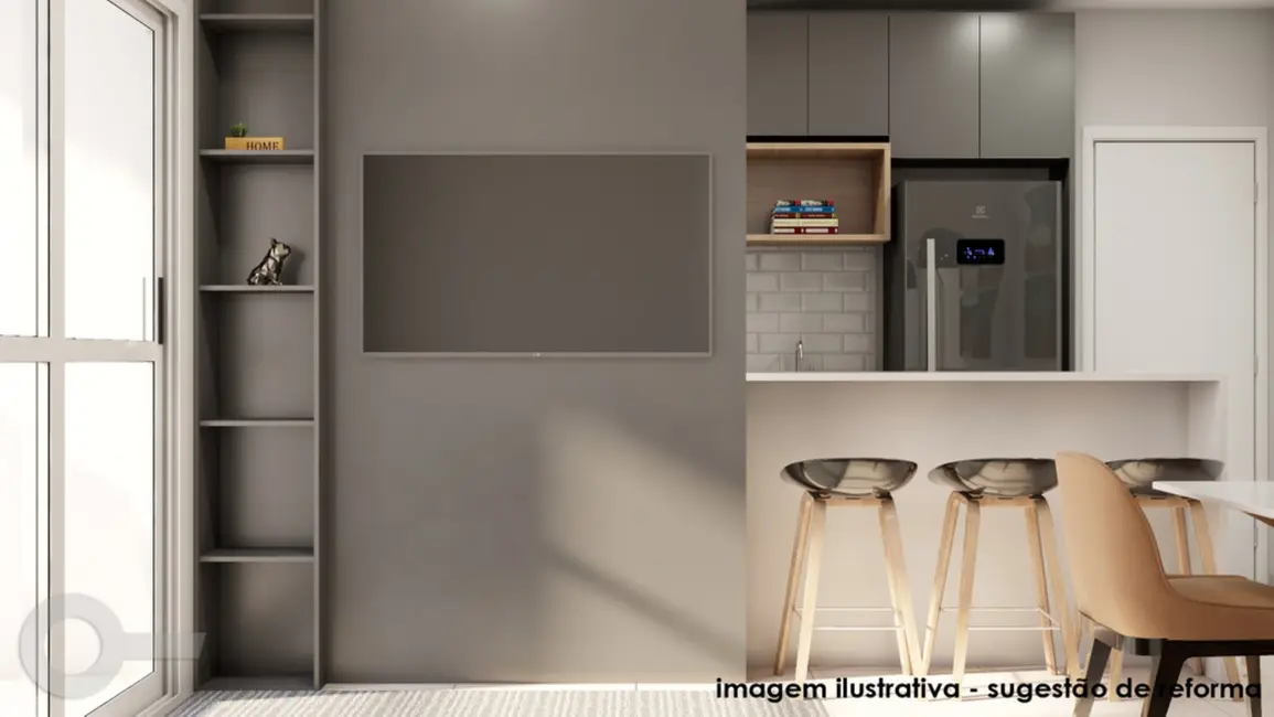 Apartamento com 2 quartos à venda, 58m2 em Vila Olímpia, São Paulo - SP - imagem 4 Foto 4 de Apartamento com 2 quartos à venda, 58m2 em Vila Olímpia, São Paulo - SP