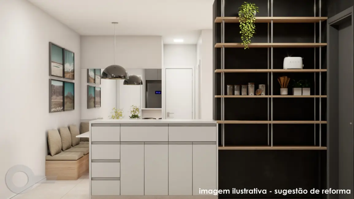 Apartamento com 2 quartos à venda, 58m2 em Vila Olímpia, São Paulo - SP - imagem 6 Foto 6 de Apartamento com 2 quartos à venda, 58m2 em Vila Olímpia, São Paulo - SP