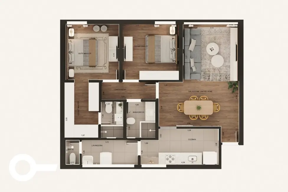 Foto 9 de Apartamento com 2 quartos à venda, 80m2 em Sumaré, São Paulo - SP