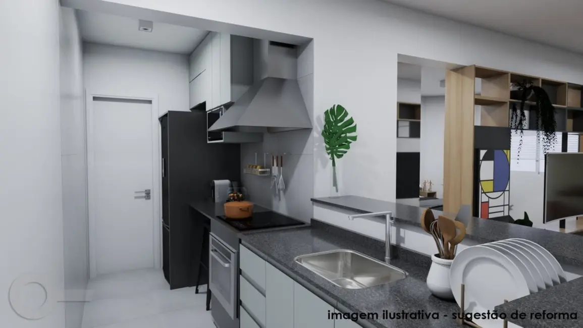 Apartamento com 1 quarto à venda, 53m2 em Vila Olímpia, São Paulo - SP - imagem 3 Foto 3 de Apartamento com 1 quarto à venda, 53m2 em Vila Olímpia, São Paulo - SP