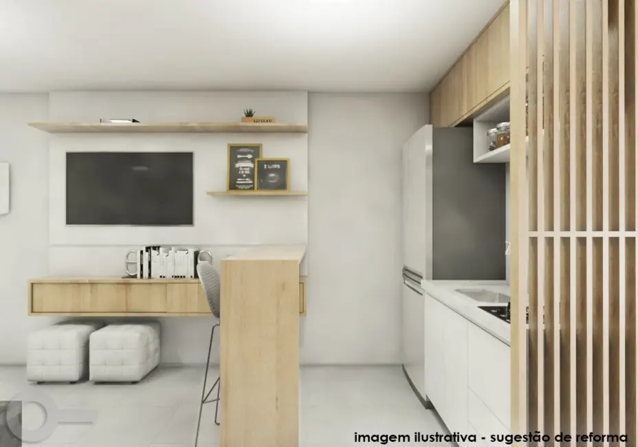 Foto 4 de Apartamento com 1 quarto à venda, 34m2 em Bela Vista, São Paulo - SP