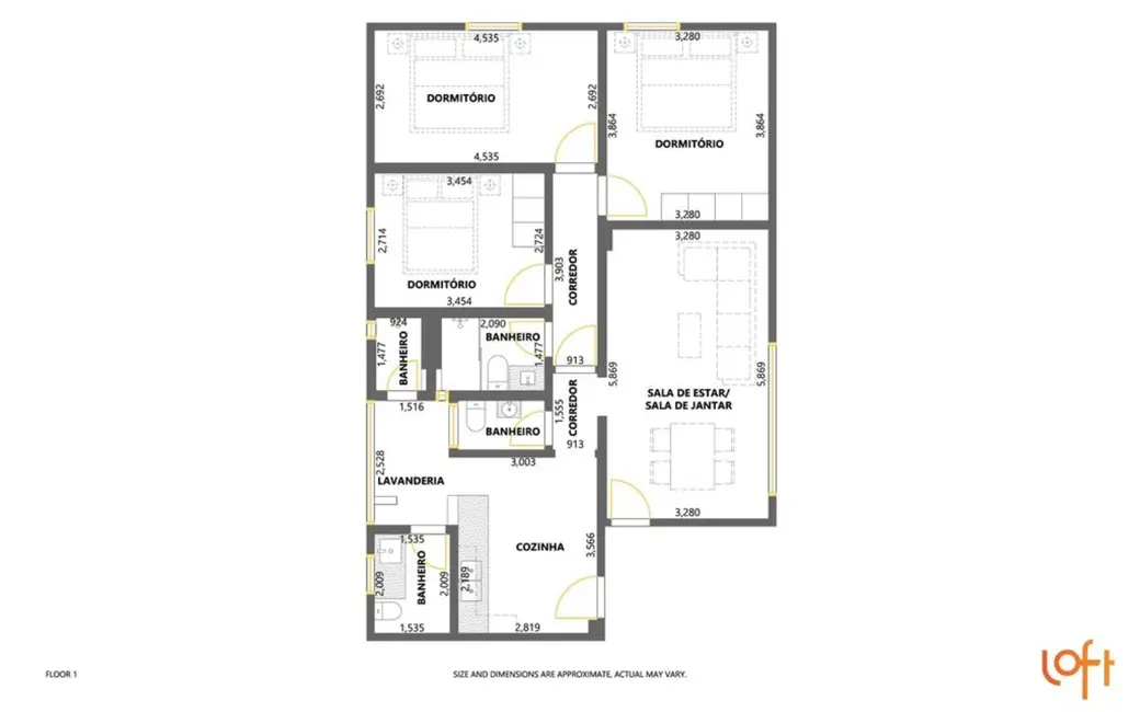 Foto 9 de Apartamento com 3 quartos à venda, 93m2 em Vila Olímpia, São Paulo - SP