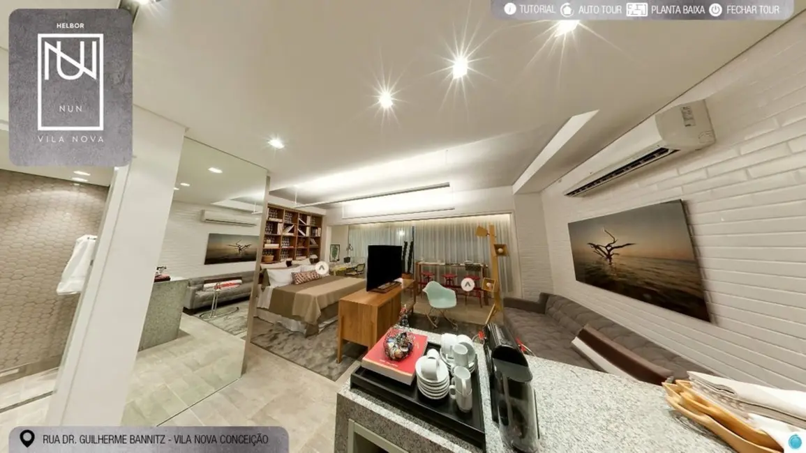 Apartamento com 1 quarto à venda, 46m2 em Vila Olímpia, São Paulo - SP - imagem 9 Foto 9 de Apartamento com 1 quarto à venda, 46m2 em Vila Olímpia, São Paulo - SP