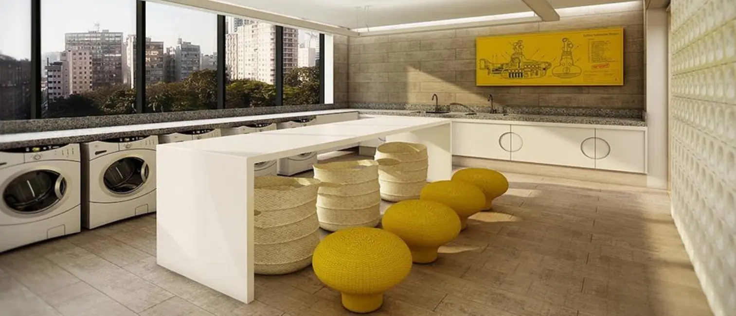 Apartamento com 1 quarto à venda, 42m2 em Vila Olímpia, São Paulo - SP - imagem 3 Foto 3 de Apartamento com 1 quarto à venda, 42m2 em Vila Olímpia, São Paulo - SP