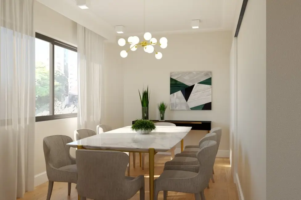 Apartamento com 4 quartos à venda, 155m2 em Moema, São Paulo - SP - imagem 5 Foto 5 de Apartamento com 4 quartos à venda, 155m2 em Moema, São Paulo - SP