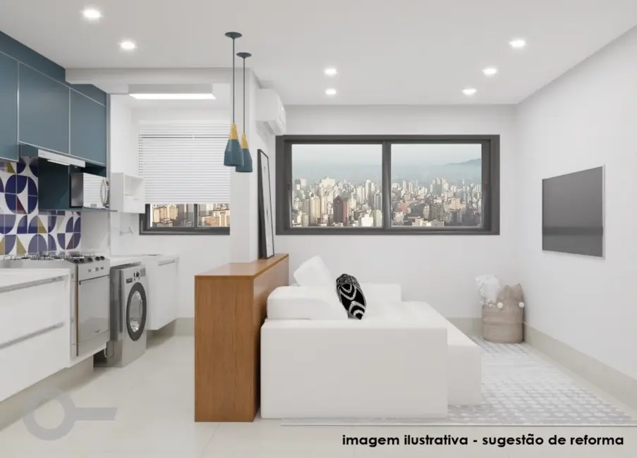 Apartamento com 2 quartos à venda, 56m2 em Vila Madalena, São Paulo - SP - imagem 5 Foto 5 de Apartamento com 2 quartos à venda, 56m2 em Vila Madalena, São Paulo - SP