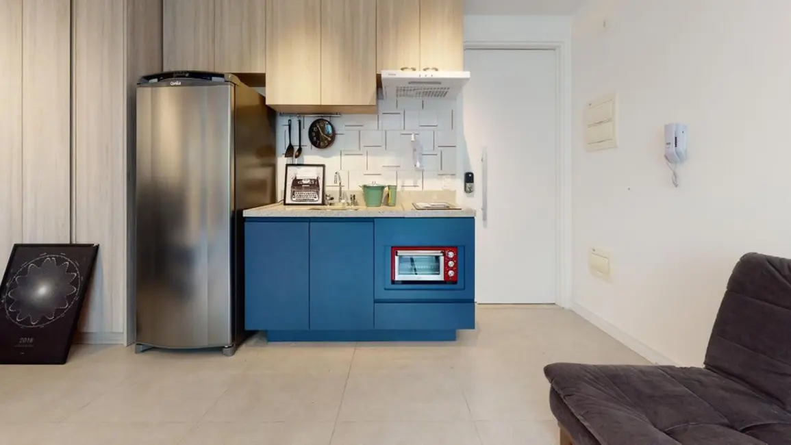 Apartamento com 1 quarto à venda, 33m2 em Vila Madalena, São Paulo - SP - imagem 4 Foto 4 de Apartamento com 1 quarto à venda, 33m2 em Vila Madalena, São Paulo - SP