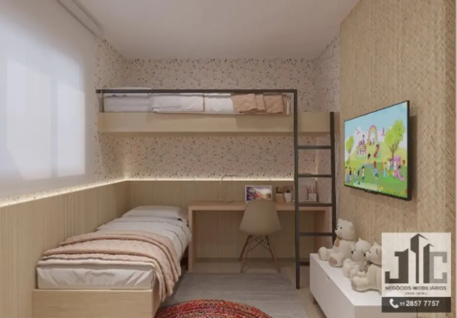 Foto 4 de Apartamento com 2 quartos à venda, 48m2 em Parque Rodrigo Barreto, Aruja - SP