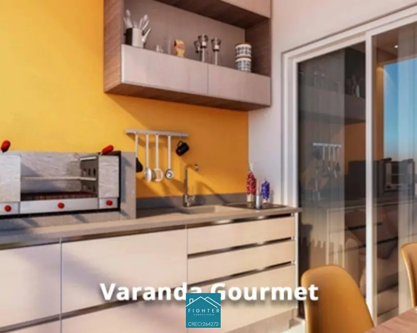 Apartamento com 2 quartos à venda, 57m2 em Boqueirão, Praia Grande - SP - imagem 6 Foto 6 de Apartamento com 2 quartos à venda, 57m2 em Boqueirão, Praia Grande - SP
