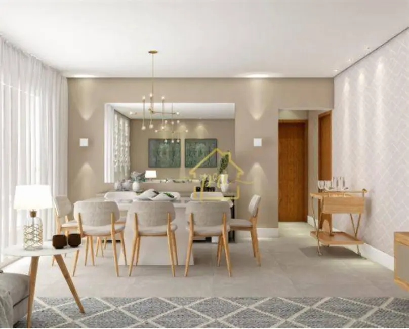 Apartamento com 3 quartos à venda, 166m2 em Ponta da Praia, Santos - SP - imagem 4 Foto 4 de Apartamento com 3 quartos à venda, 166m2 em Ponta da Praia, Santos - SP