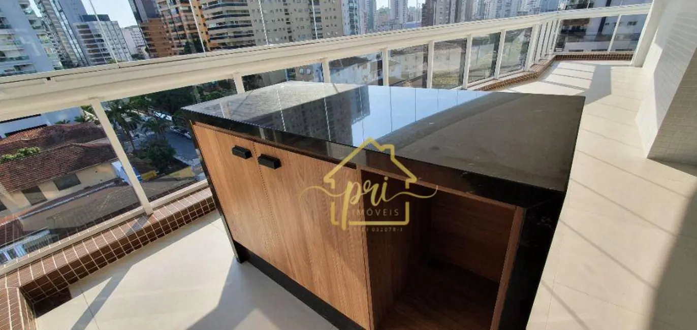 Foto 3 de Apartamento com 3 quartos à venda, 164m2 em Embaré, Santos - SP