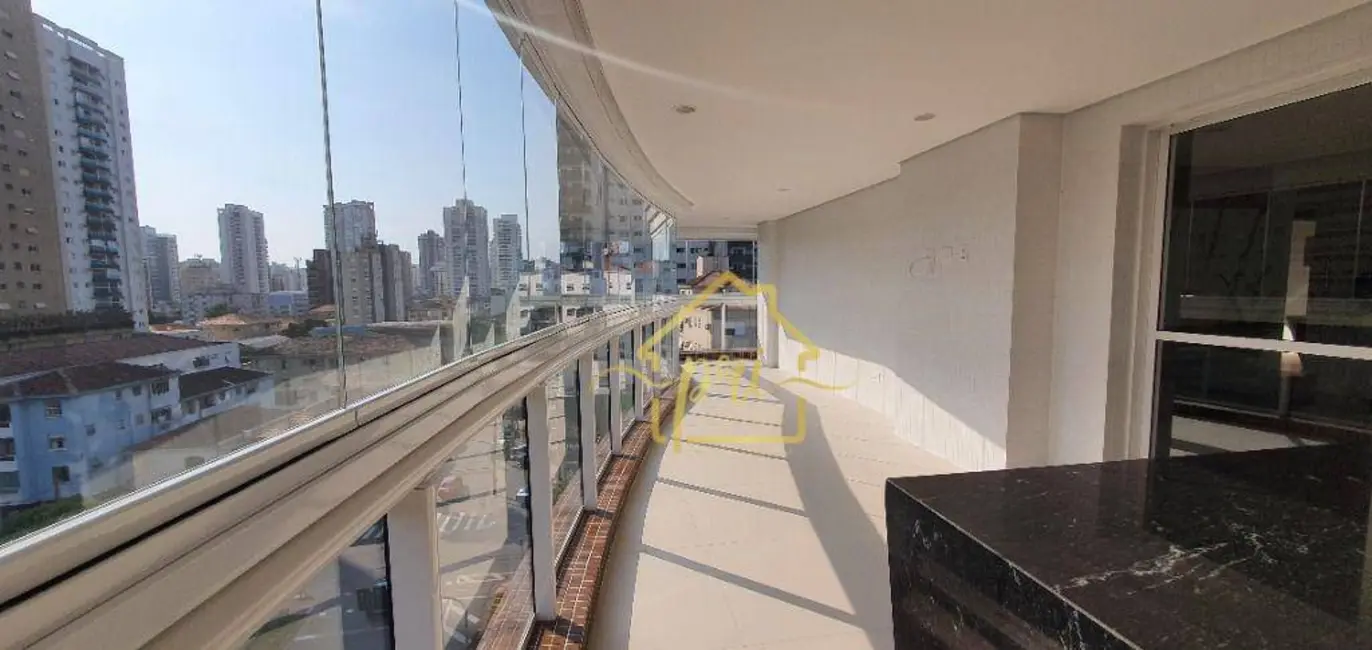 Foto 4 de Apartamento com 3 quartos à venda, 164m2 em Embaré, Santos - SP