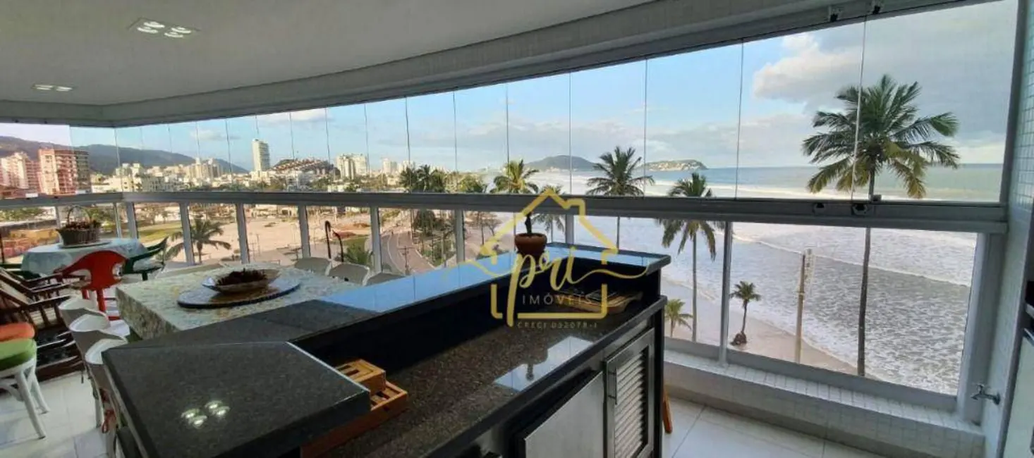 Foto 2 de Apartamento com 4 quartos à venda e para alugar, 206m2 em Enseada, Guaruja - SP