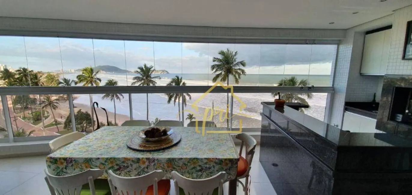 Foto 3 de Apartamento com 4 quartos à venda e para alugar, 206m2 em Enseada, Guaruja - SP