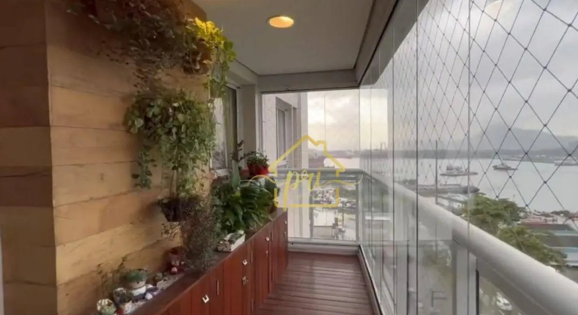 Foto 7 de Apartamento com 3 quartos à venda, 189m2 em Ponta da Praia, Santos - SP