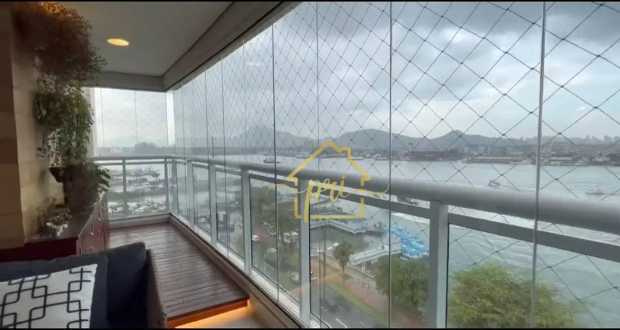 Foto 5 de Apartamento com 3 quartos à venda, 189m2 em Ponta da Praia, Santos - SP