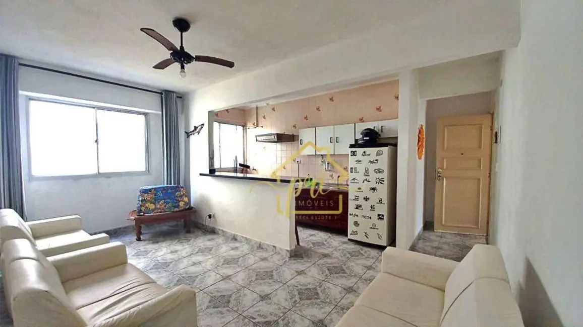 Foto 2 de Apartamento com 1 quarto à venda, 62m2 em Caiçara, Praia Grande - SP