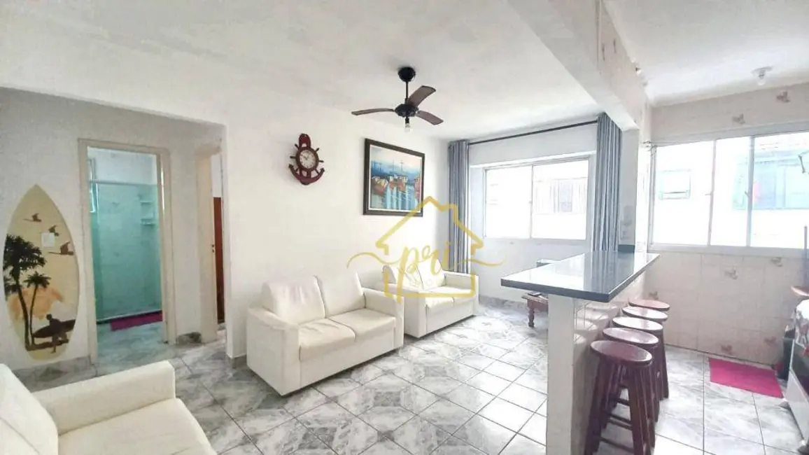 Foto 1 de Apartamento com 1 quarto à venda, 62m2 em Caiçara, Praia Grande - SP