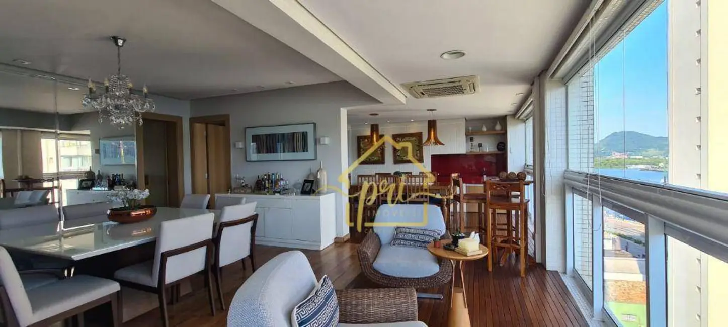 Apartamento com 3 quartos à venda, 189m2 em Ponta da Praia, Santos - SP - imagem 4 Foto 4 de Apartamento com 3 quartos à venda, 189m2 em Ponta da Praia, Santos - SP