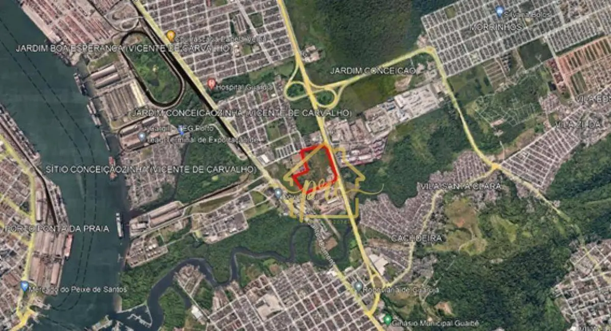 Foto 1 de Terreno / Lote à venda, 93003m2 em Sítio Paecara (Vicente de Carvalho), Guaruja - SP