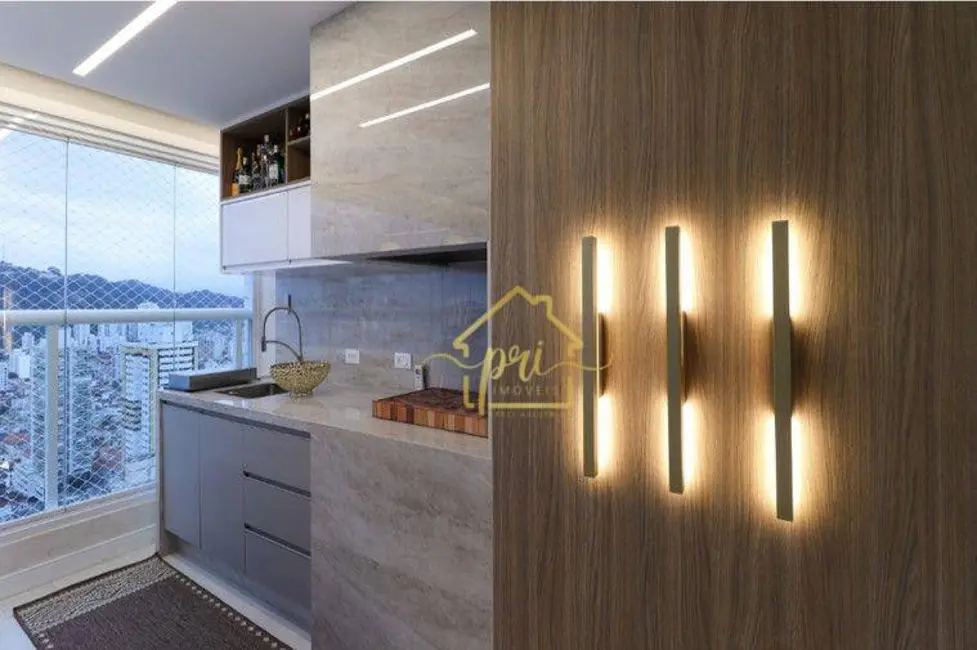 Foto 9 de Apartamento com 3 quartos à venda, 134m2 em Gonzaga, Santos - SP