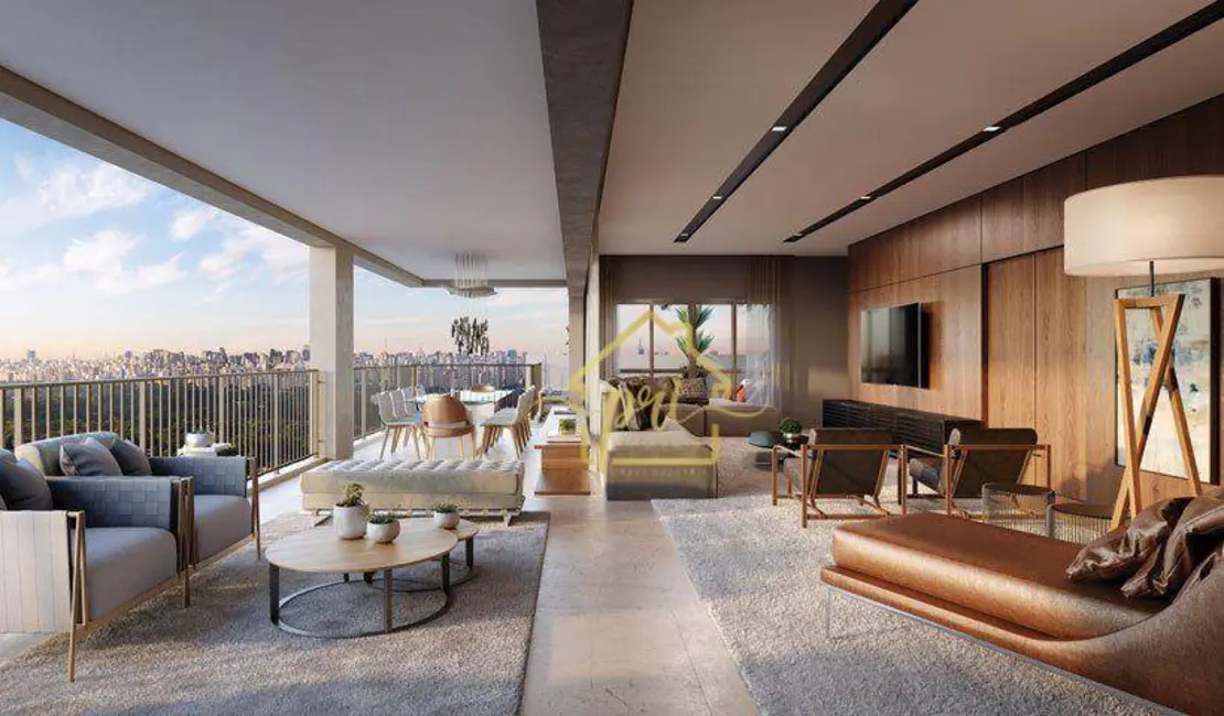 Apartamento com 4 quartos à venda, 280m2 em Moema, São Paulo - SP - imagem 3 Foto 3 de Apartamento com 4 quartos à venda, 280m2 em Moema, São Paulo - SP