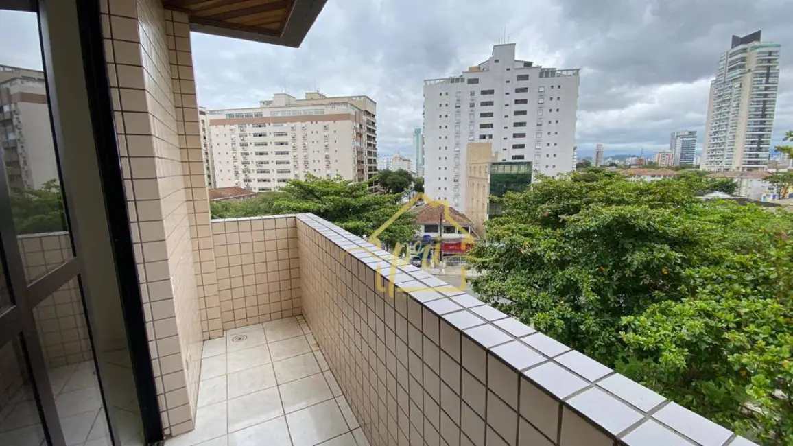 Foto 1 de Apartamento com 3 quartos à venda, 104m2 em Ponta da Praia, Santos - SP