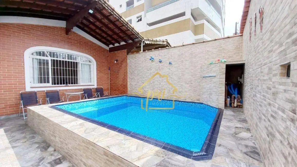 Casa com 3 quartos à venda, 239m2 em Caiçara, Praia Grande - SP - imagem 1 Foto 1 de Casa com 3 quartos à venda, 239m2 em Caiçara, Praia Grande - SP