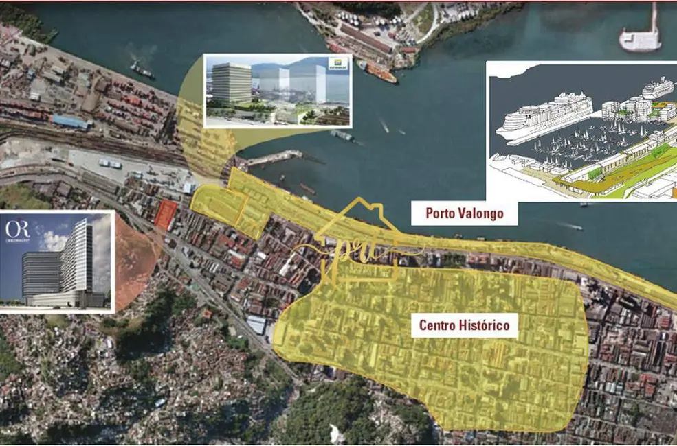 Foto 6 de Sala Comercial à venda, 51m2 em Valongo, Santos - SP