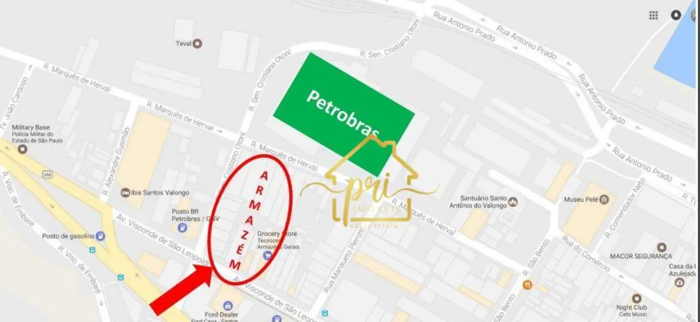 Foto 4 de Terreno / Lote à venda, 6421m2 em Centro, Santos - SP