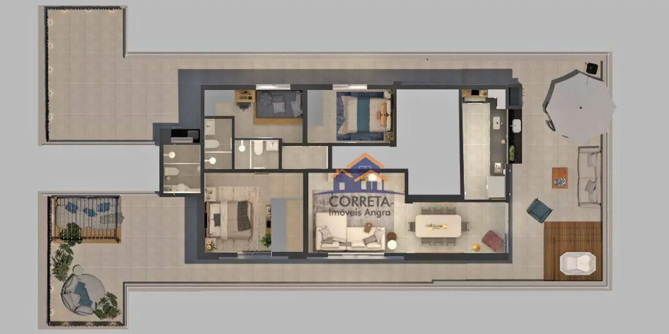 Foto 2 de Apartamento com 3 quartos à venda, 237m2 em Copacabana, Rio De Janeiro - RJ