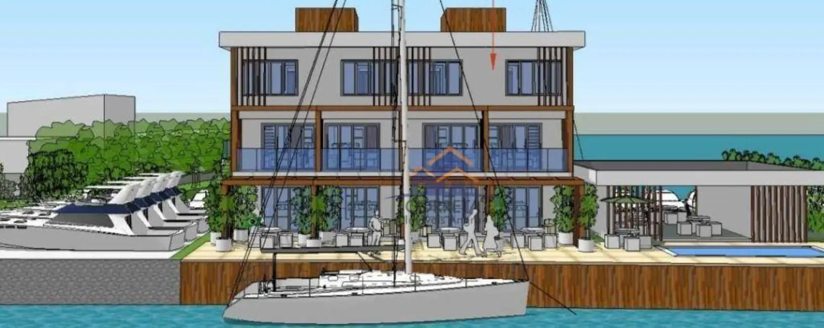 Foto 2 de Apartamento com 2 quartos à venda, 496m2 em Praia da Ribeira (Cunhambebe), Angra Dos Reis - RJ