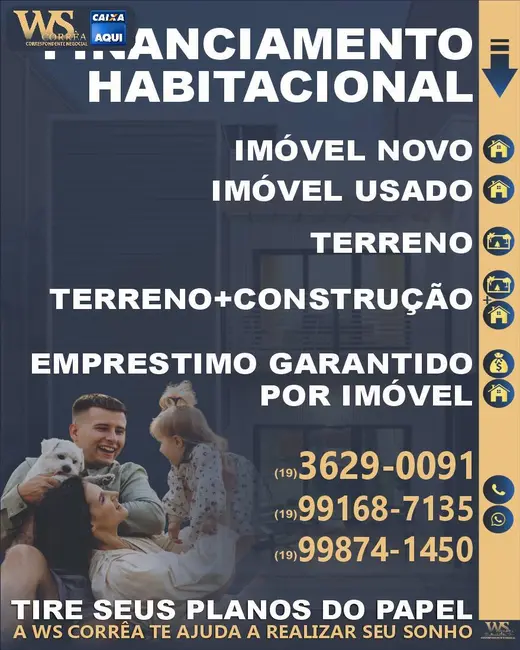 Terreno / Lote à venda, 250m2 em Santa Bárbara D`Oeste - SP - imagem 3 Foto 3 de Terreno / Lote à venda, 250m2 em Santa Bárbara D`Oeste - SP