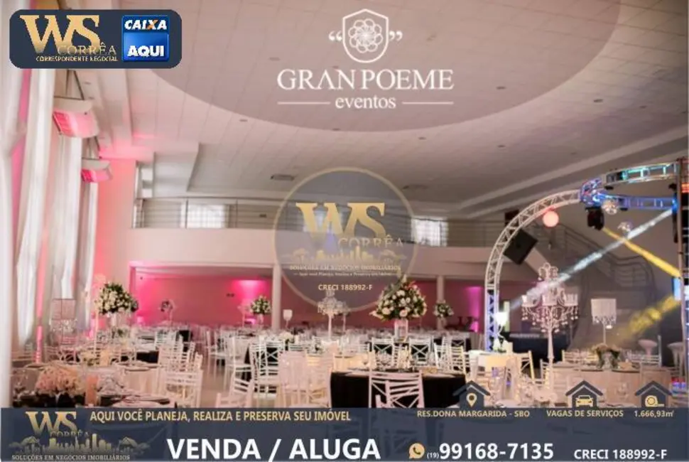 Foto 6 de Sala Comercial à venda e para alugar, 1068m2 em Santa Bárbara D`Oeste - SP