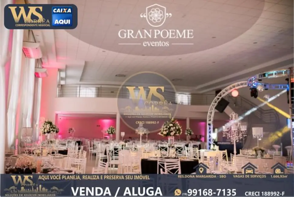 Foto 3 de Sala Comercial à venda e para alugar, 1068m2 em Santa Bárbara D`Oeste - SP