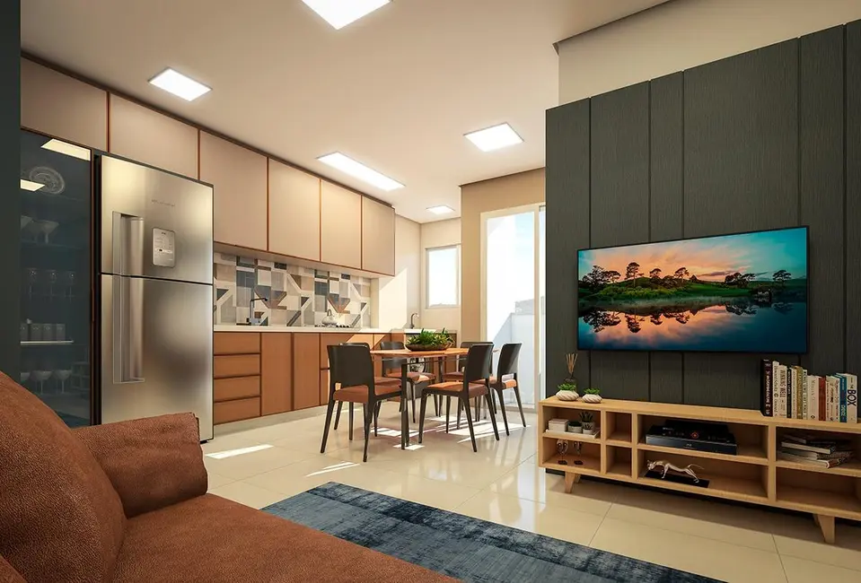 Foto 4 de Apartamento com 2 quartos à venda, 59m2 em Argentina, Criciuma - SC