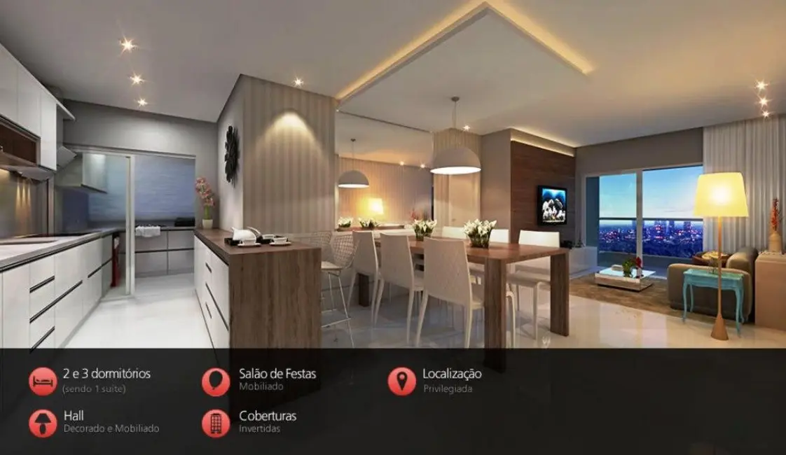 Foto 3 de Apartamento com 3 quartos à venda, 141m2 em Centro, Criciuma - SC