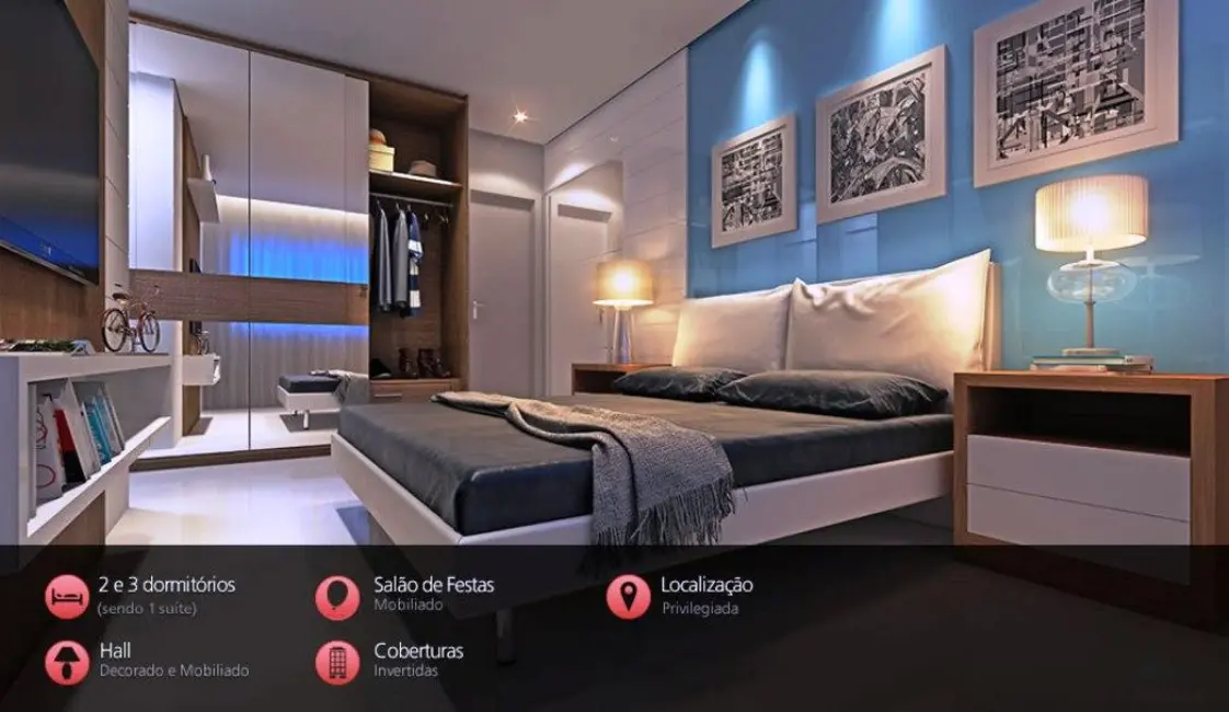 Foto 7 de Apartamento com 3 quartos à venda, 141m2 em Centro, Criciuma - SC