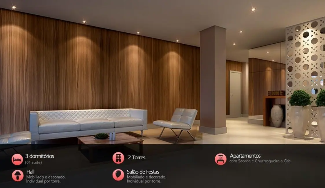 Foto 4 de Apartamento com 3 quartos à venda, 152m2 em Comerciário, Criciuma - SC