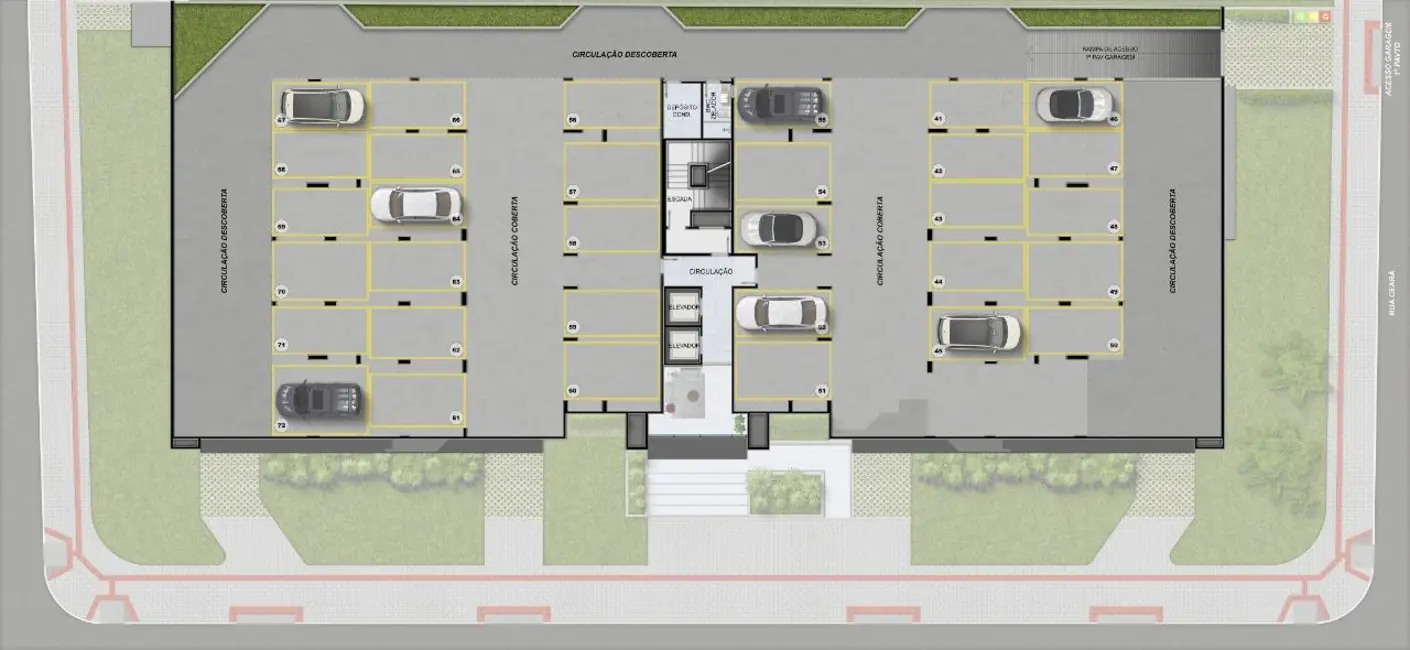 Apartamento com 2 quartos à venda, 141m2 em Brasília, Criciuma - SC - imagem 6 Foto 6 de Apartamento com 2 quartos à venda, 141m2 em Brasília, Criciuma - SC
