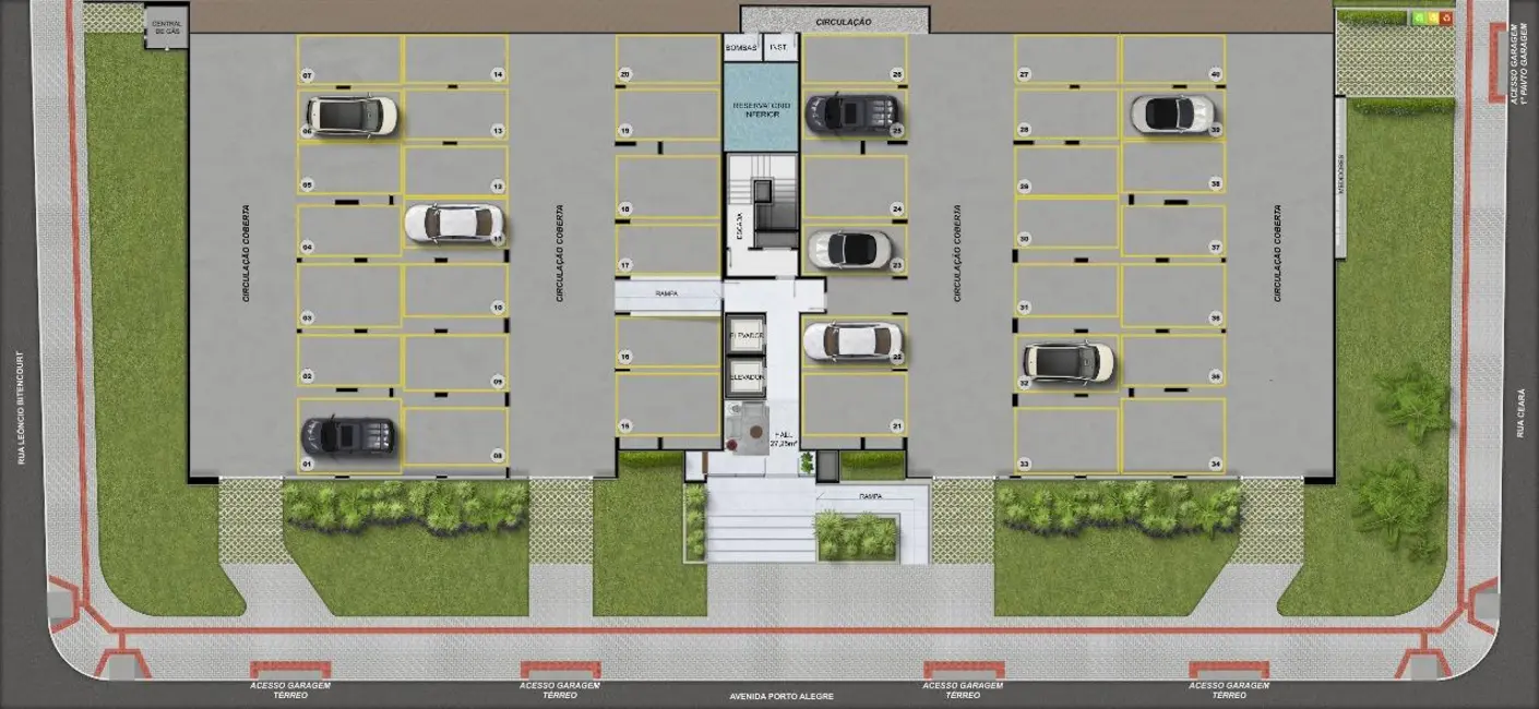 Apartamento com 2 quartos à venda, 141m2 em Brasília, Criciuma - SC - imagem 7 Foto 7 de Apartamento com 2 quartos à venda, 141m2 em Brasília, Criciuma - SC