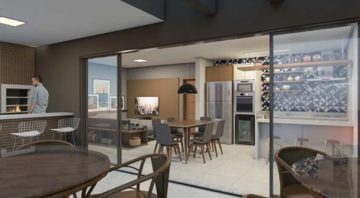 Foto 9 de Apartamento com 3 quartos à venda, 133m2 em Santa Bárbara, Criciuma - SC