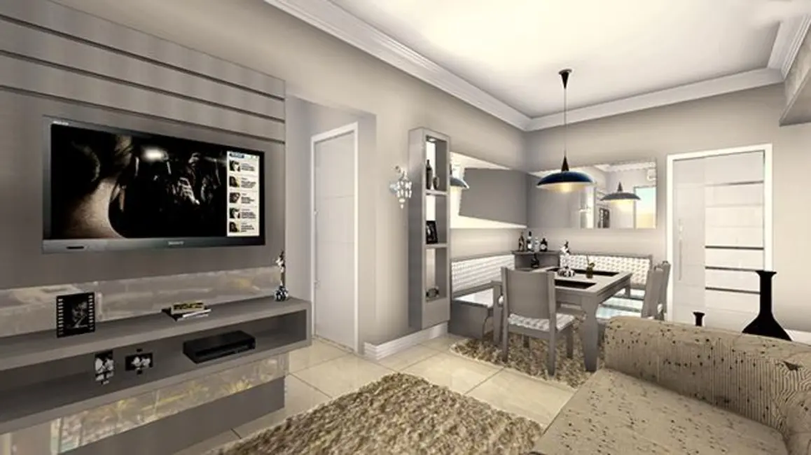 Foto 3 de Apartamento com 3 quartos à venda, 83m2 em Ana Maria, Criciuma - SC