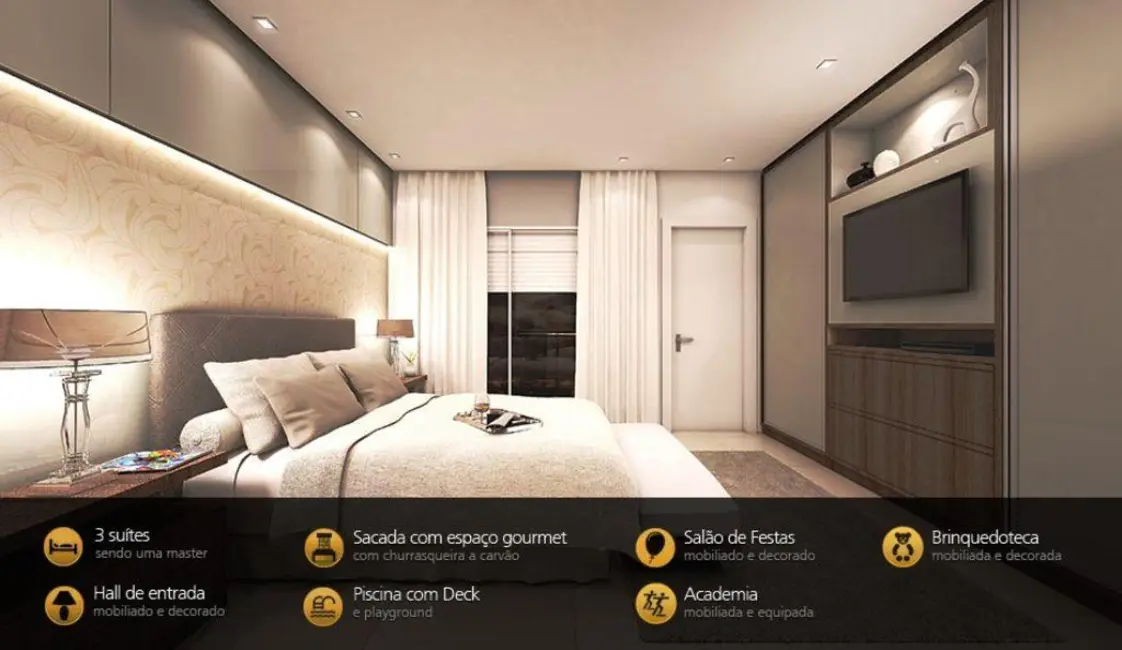 Foto 5 de Apartamento com 3 quartos à venda, 318m2 em Icara - SC